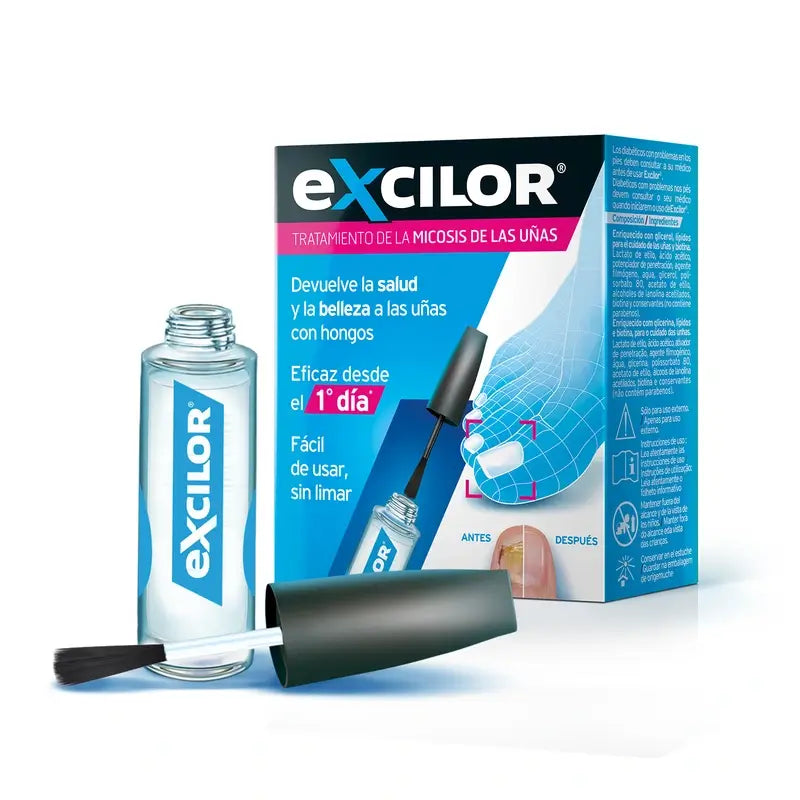 Excilor Traitement des mycoses de l'émail de l'ongle, 3,3 ml