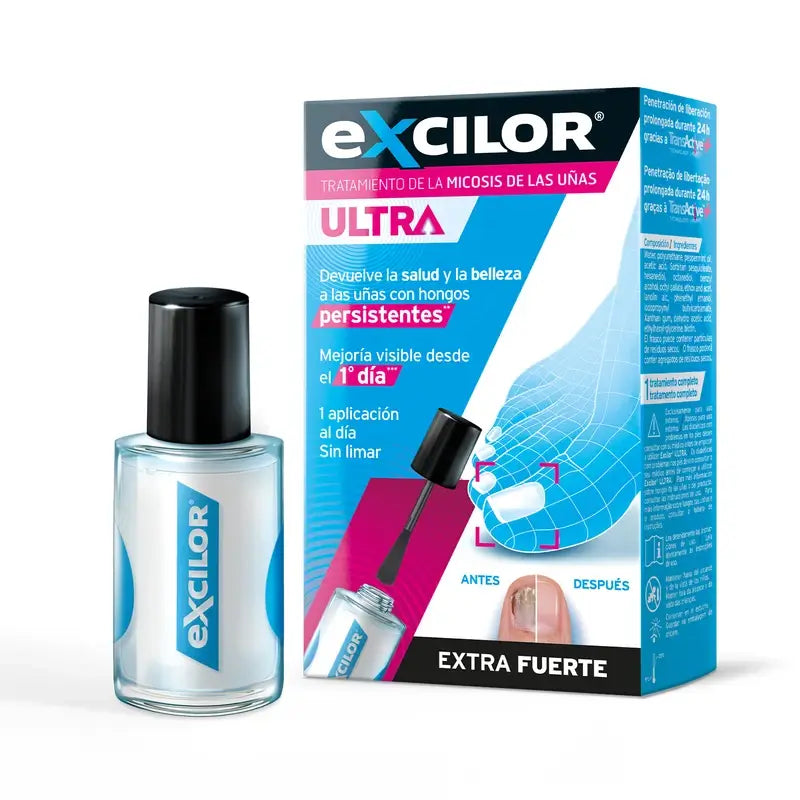 Excilor Ultra Traitement des mycoses du vernis à ongles, 30 ml