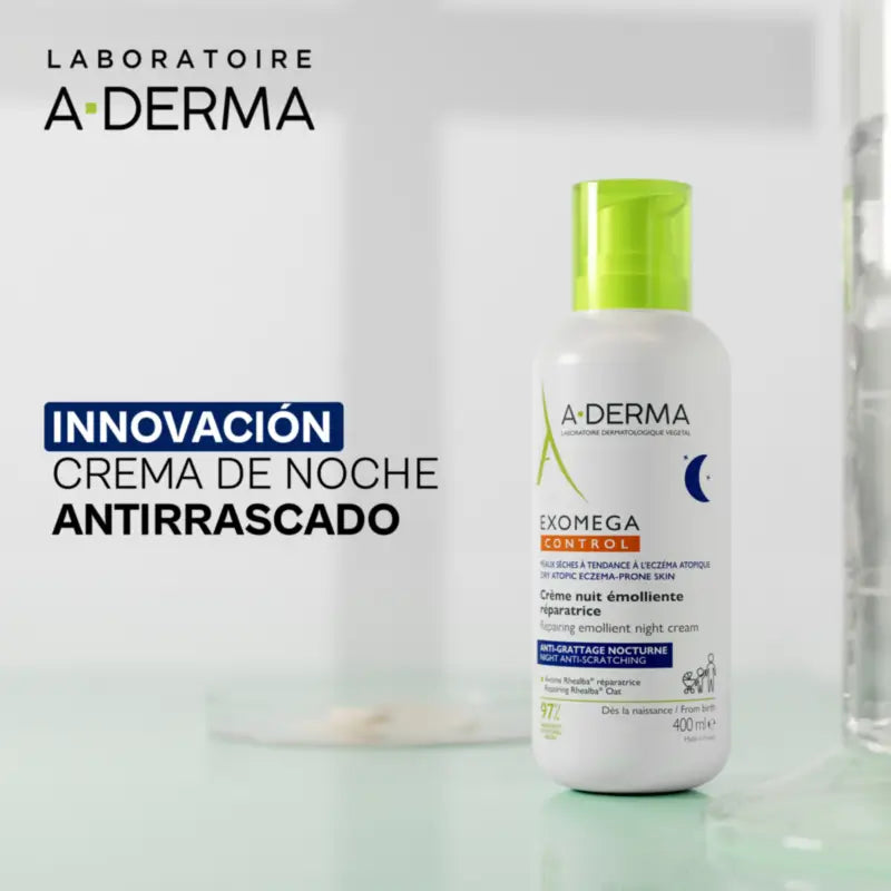Aderma Exomega Emollient Repairing Night Cream, 400 Ml