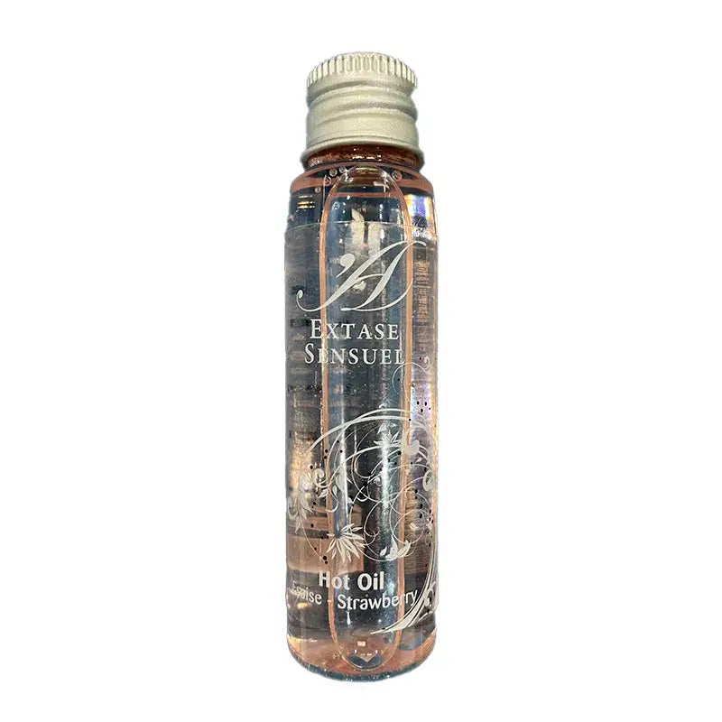 Extase Huile Sensuelle Stimulante Fraise Voyage Réchauffant 35Ml