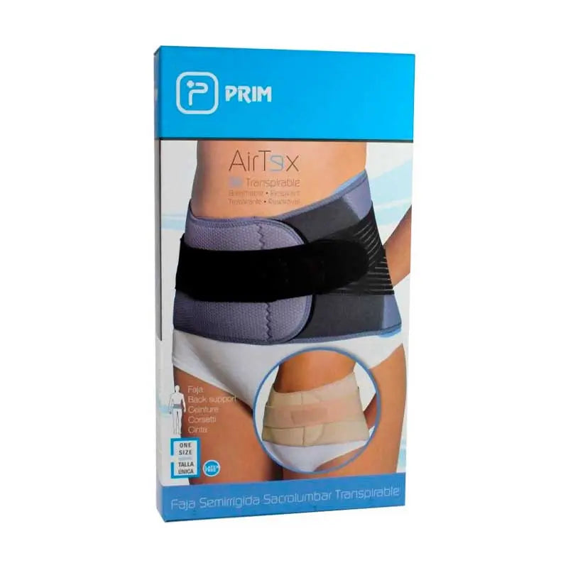 Airtex Sacrolumbar Support Girdle Grey One Size