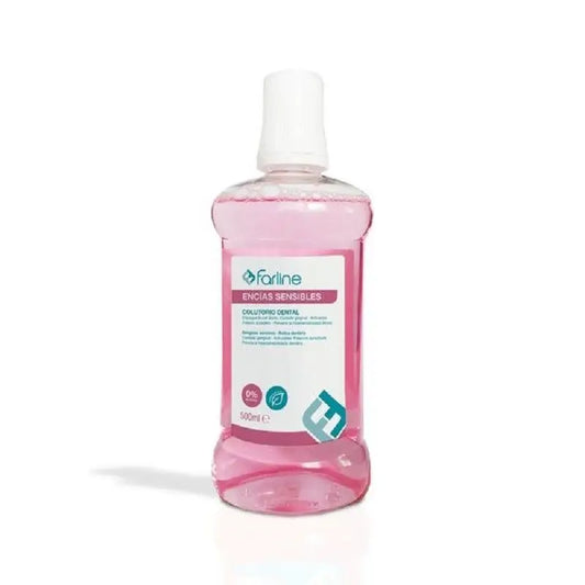 Farline Sensitive Gums Mouthwash, 500 ml