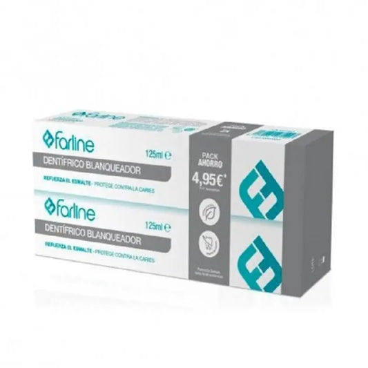 Farline Whitening Toothpaste, 2 units x 125 ml