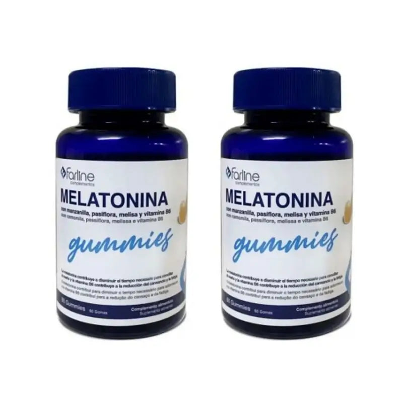 Farline Mélatonine, 2X60 Gummies