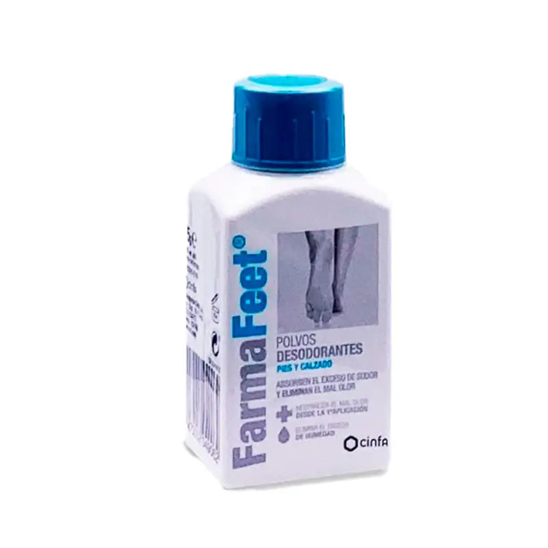 Farmafeet Déodorant en poudre, 75Gr