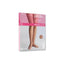 Farmalastic Long Stocking Compression Normal Open Toe Black, Large Size