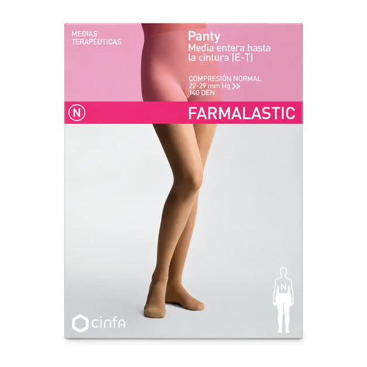 Collant de compression Farmalastic Normal Compression Camel, Queen Size
