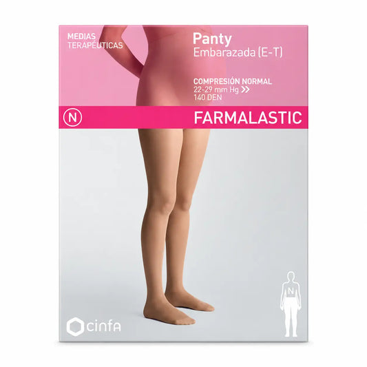 Culotte de compression Farmalastic Normal Pregnant Noir, Taille M