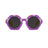 Farmamoda Lunettes de soleil polarisées pour enfants, violet, 25 g