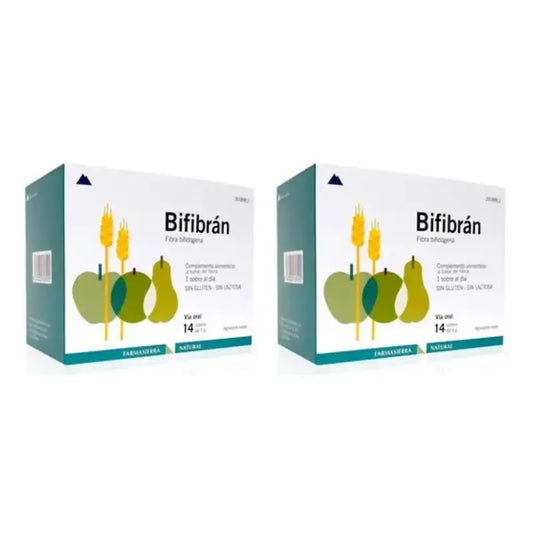 Farmasierra Bifibran 14 Sachets 5 Gr, Pack de 2