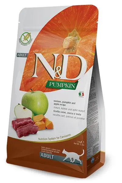 Farmina N&D Cat Calabaza Venado 5Kg, cat food