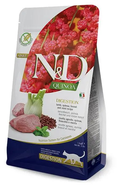 Farmina N&D Cat Quinoa Digestion Lamb Digestion 5Kg, cat food