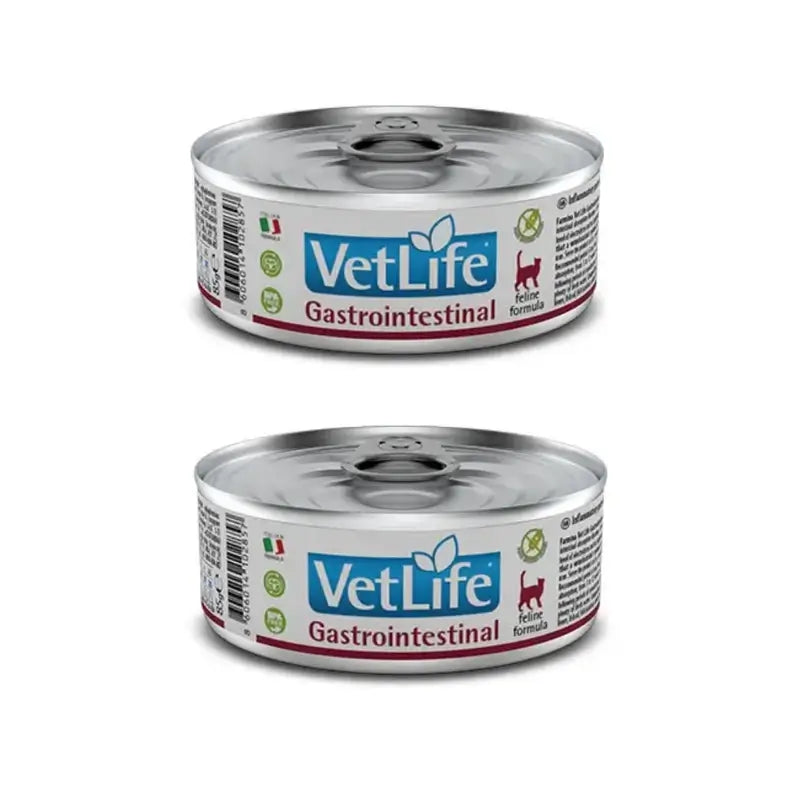 Farmina Vet Cat Gastrointestinal Box 12X85Gr, nourriture humide pour chats, paquet de 2