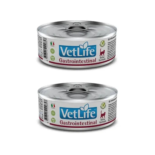 Farmina Vet Cat Gastrointestinal Box 12X85Gr, nourriture humide pour chats, paquet de 2