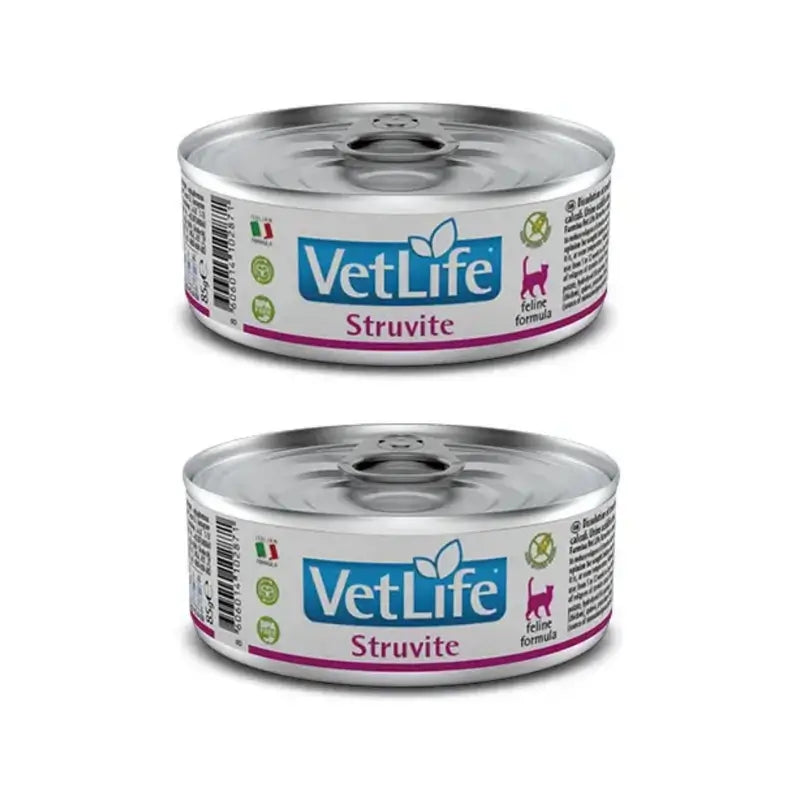 Farmina Vet Cat Struvite Box 12X85Gr, nourriture humide pour chats, paquet de 2