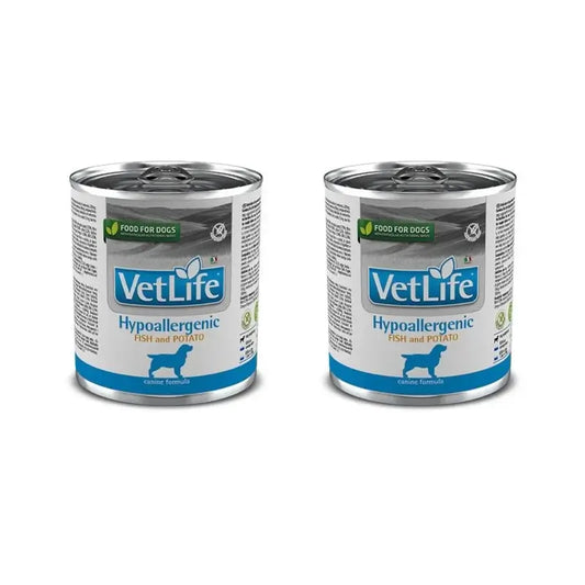 Farmina Vet Dog Hypoallergeni Trout Boxed 6X300Gr, Wet Dog Food, Pack Of 2