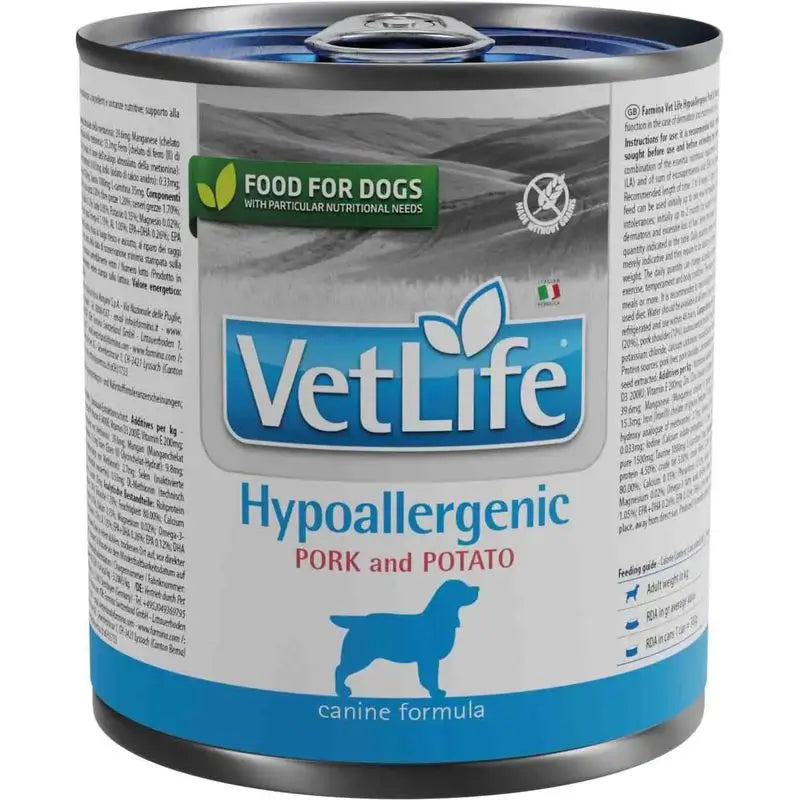 Farmina Vet Life Dog Hypoallergénique Pig Box 6X300Gr