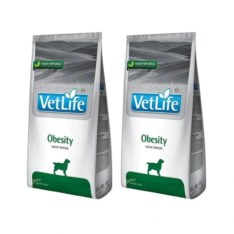 Farmina Vet Life Dog Obesity 2Kg, Dog Food, Pack Of 2