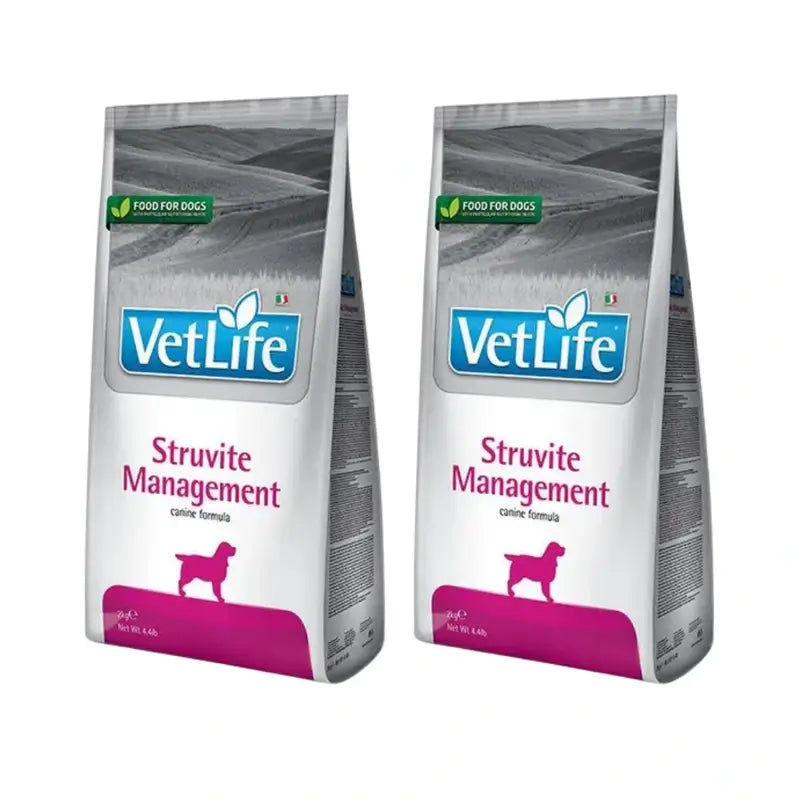 Farmina Vet Life Dog Struvite Management 12Kg, nourriture pour chiens, paquet de 2