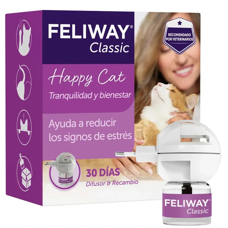 Ceva Feliway Classic Diffuseur + Recharge 48 ml Antistress
