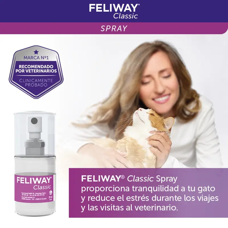 Ceva Feliway Cats Travel Spray 20 ml Travel