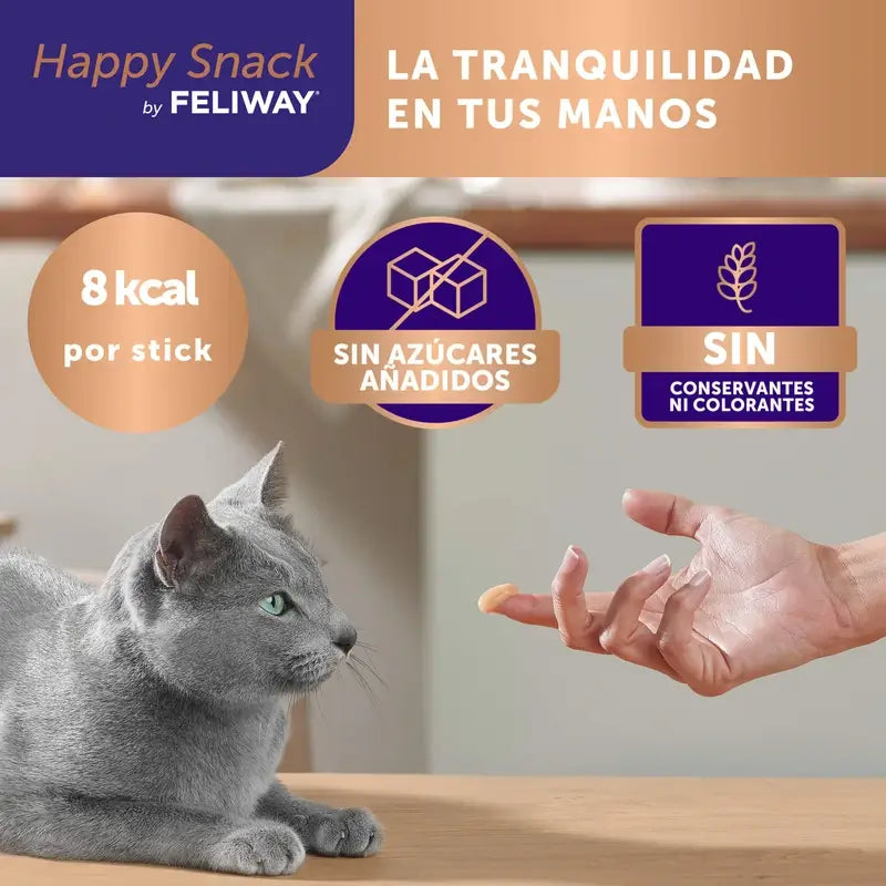 Feliway Happy Snack 6 bâtonnets