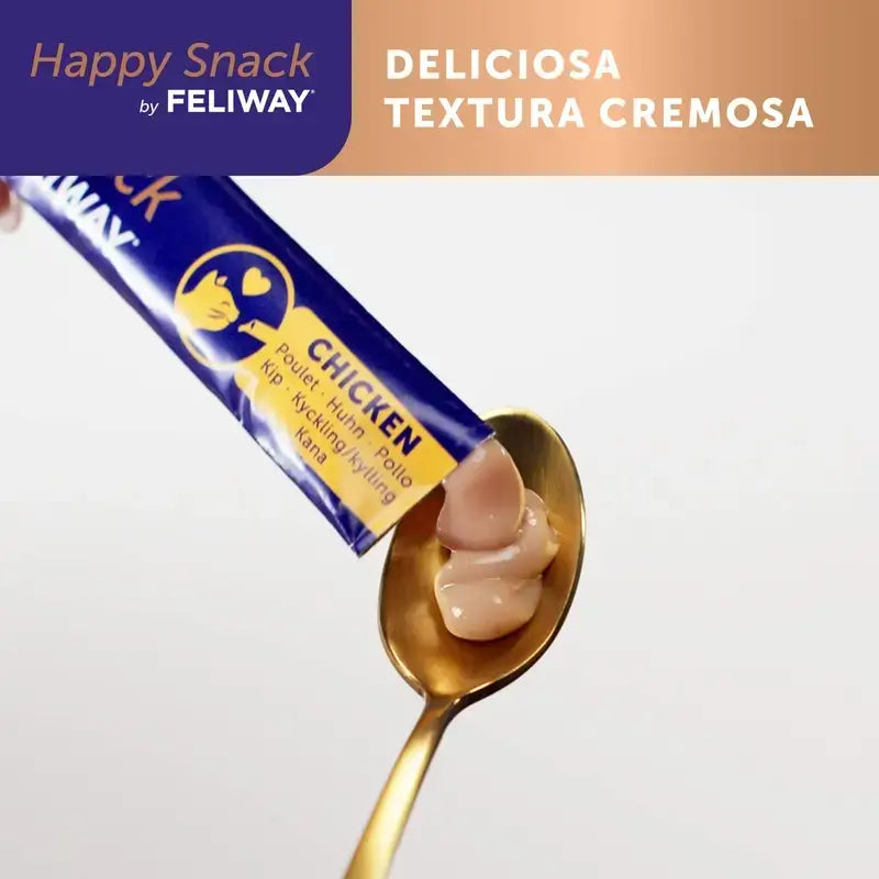 Feliway Happy Snack, paquet de 2 x 6 bâtonnets