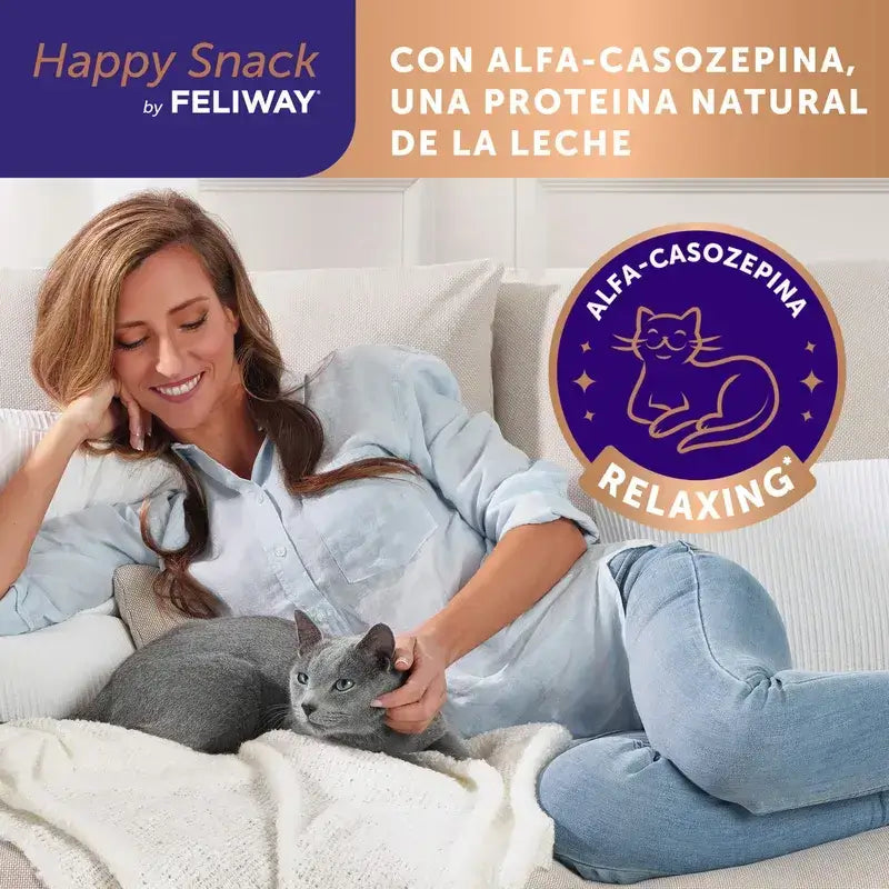 Feliway Happy Snack, paquet de 2 x 6 bâtonnets
