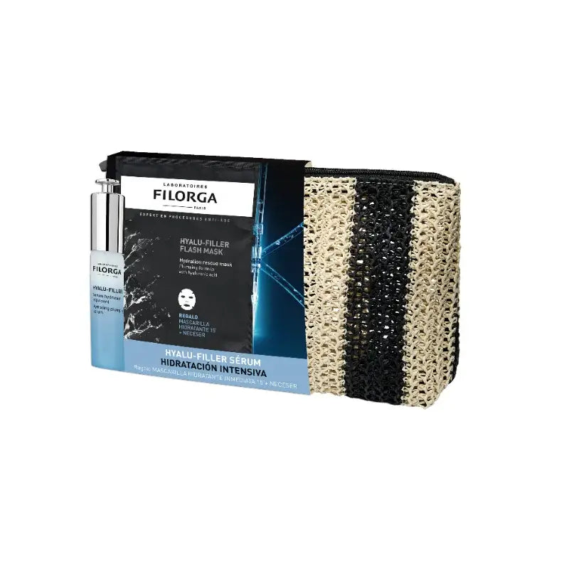 Filorga Pack Hyalu Filler : sérum + masque avec trousse de toilette offerte