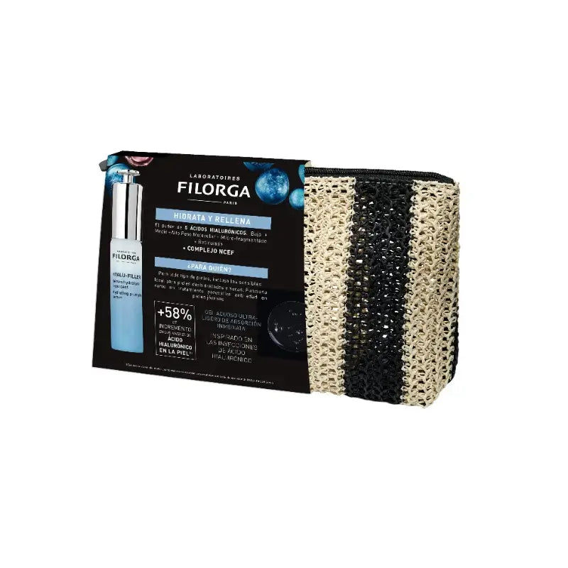 Filorga Pack Hyalu Filler : sérum + masque avec trousse de toilette offerte