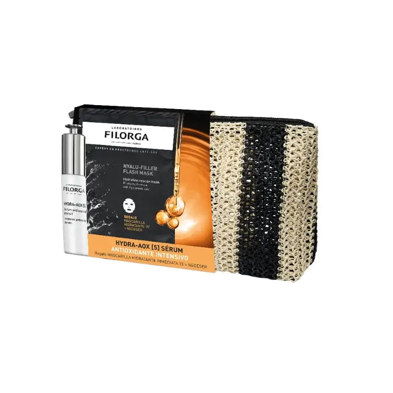 Filorga Pack Hydra Aox : sérum + masque avec trousse de toilette offerte