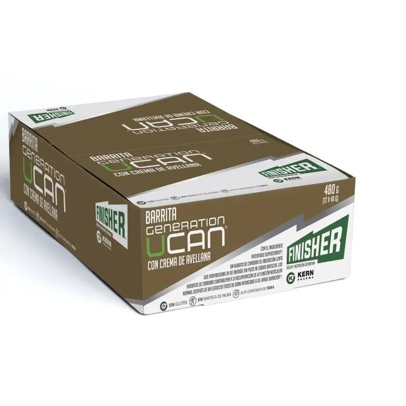 Finisher Barrita Ucan Crème Noisette, 40g x 12 unités