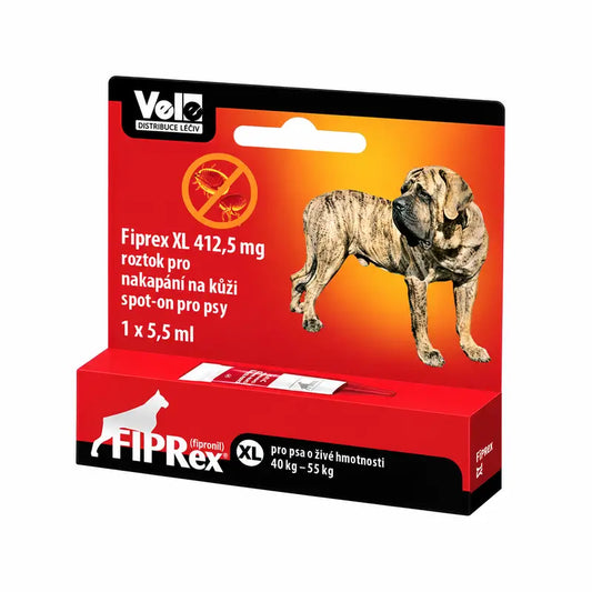 Produit chimique Fiprex XL (chiens de 40 à 55 kg), 1 pipette