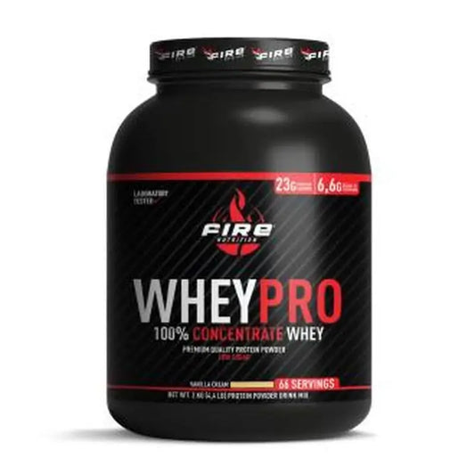 Fire Nutrition Wheypro Concentrate Vanilla 2Kg.