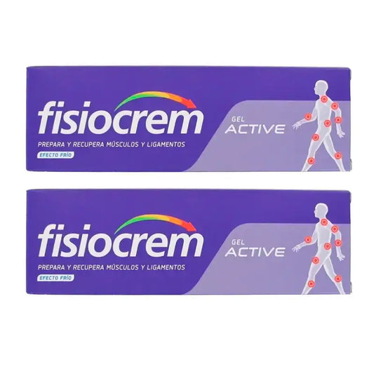 Fisiocrem Active Gel, paquet de 2 x 60 ml