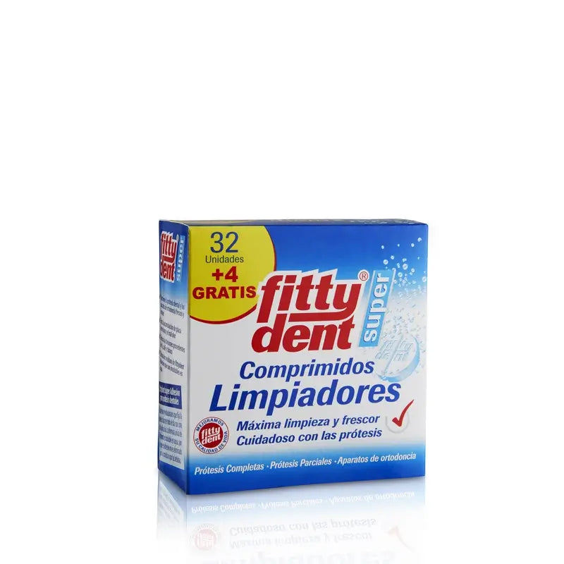 FITTYDENT SUPER CLEANER PROTHÈSE 32 COMPRIMÉS