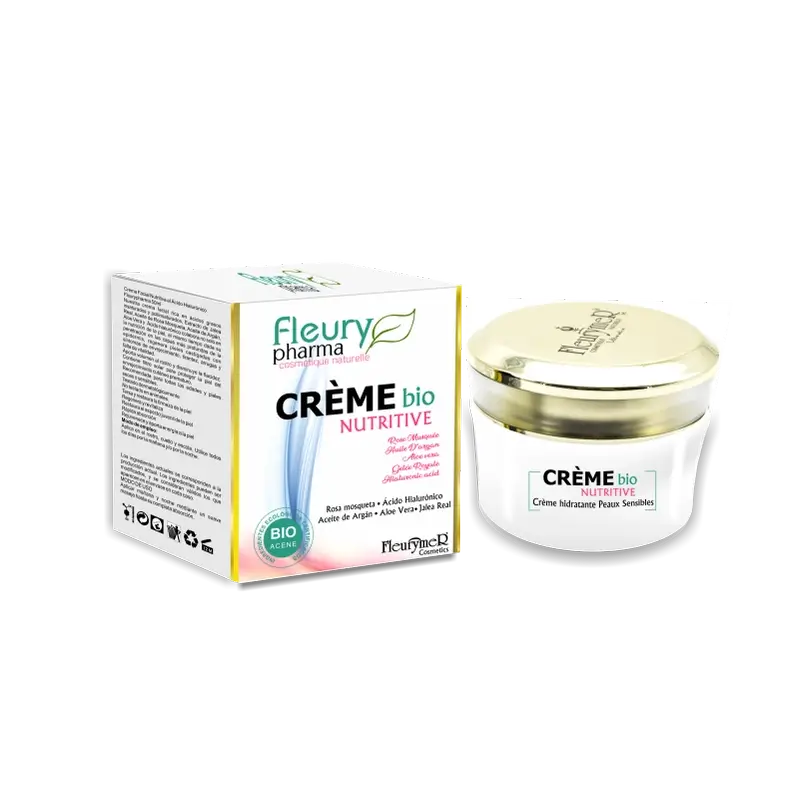 Fleurymer Crème Nourrissante Bio 50Ml. Fleurypharma