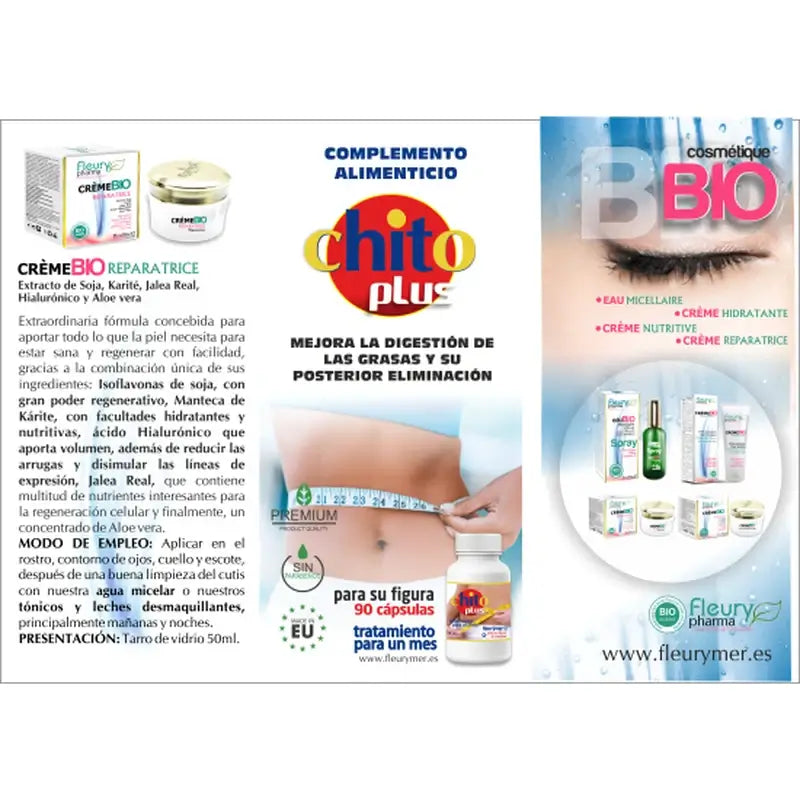 Fleurymer Crème Réparatrice 50Ml. Fleurypharma