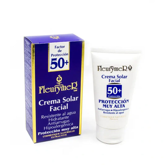 Fleurymer Crème solaire visage Spf-50+ Tube 80Ml.
