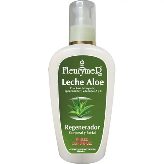 Fleurymer Lait corporel Aloe + Tepezcohuite 200Ml.