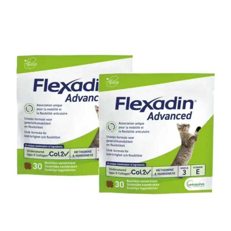 Flexadin Advance CW pour chat, lot de 2 x 30 comprimés
