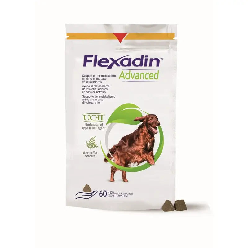 Flexadin Advance Chondroprotecteur pour Chiens, 60 Comprimés