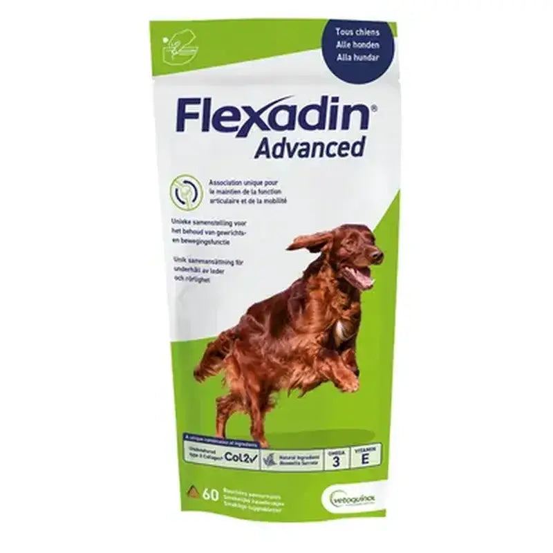 Flexadin Advance Chondroprotecteur pour Chiens, 60 Comprimés