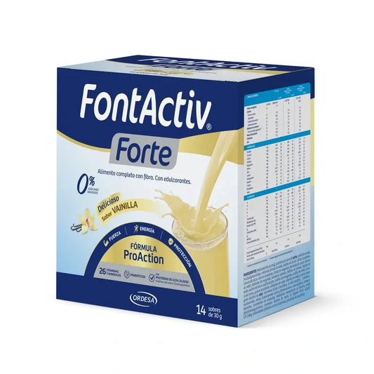 FontActiv Forte Vanille, 14X30 g