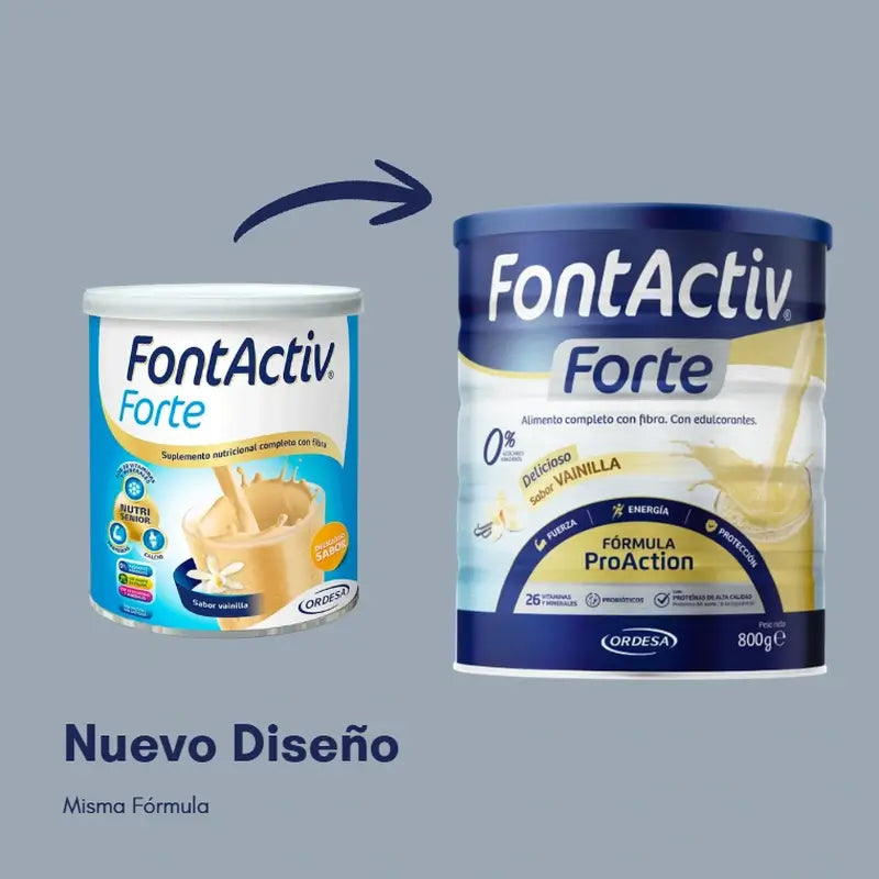 Fontactiv Forte ProAction Vanille, 800g