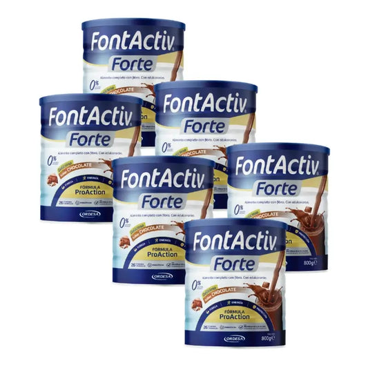 Fontactiv forte ProAction Chocolat, Pack 6x800g