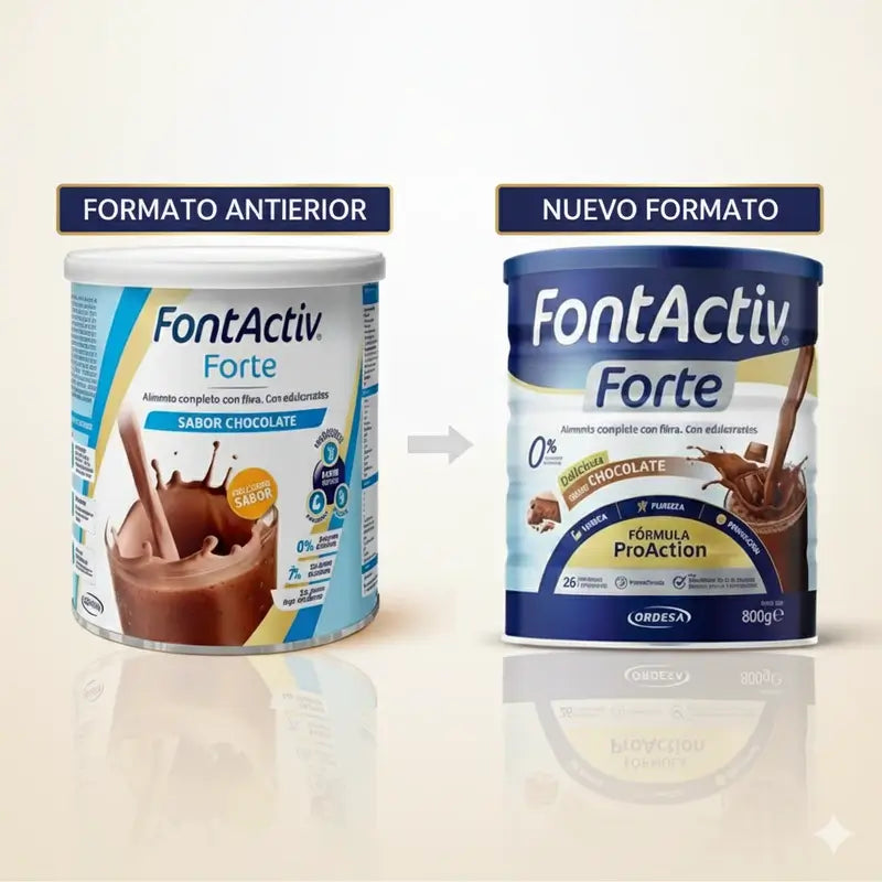 Fontactiv forte ProAction Chocolat, Pack 6x800g