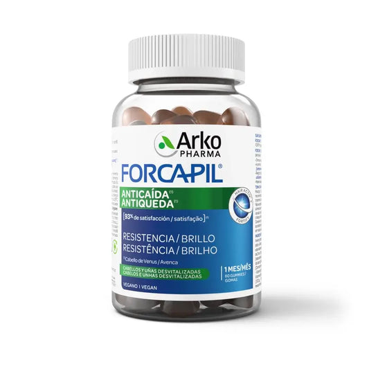 Arkopharma Forcapil Anti-Chute, 60 bonbons gélifiés