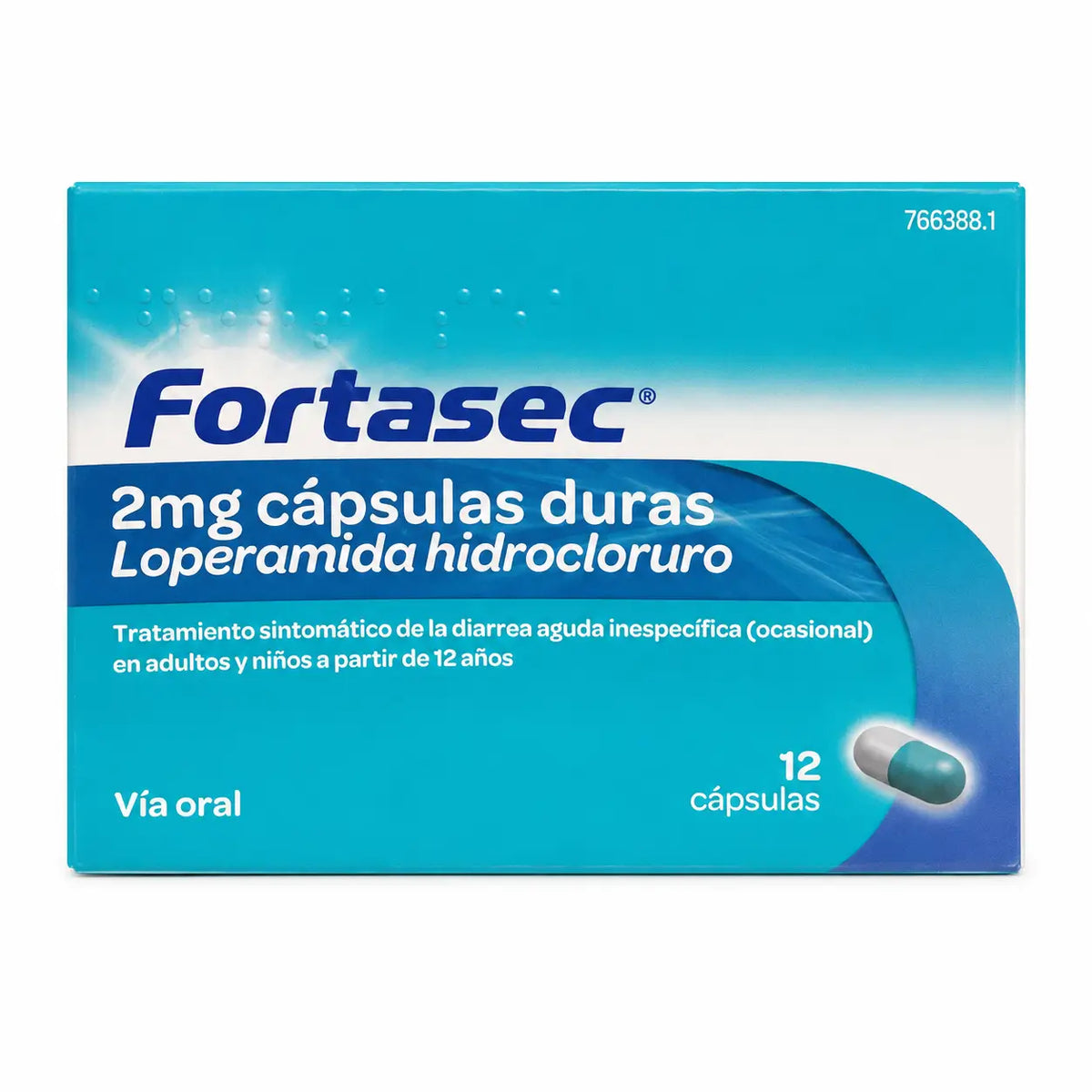 Fortasec 2 Mg , 12 gélules
