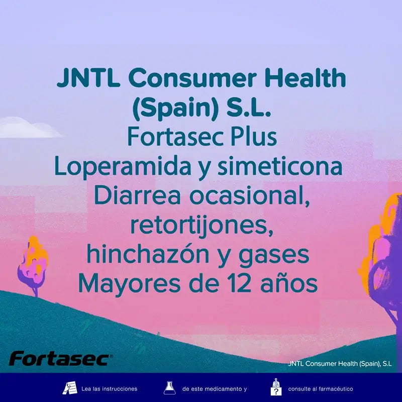Fortasec Plus 2/125 mg 12 comprimés
